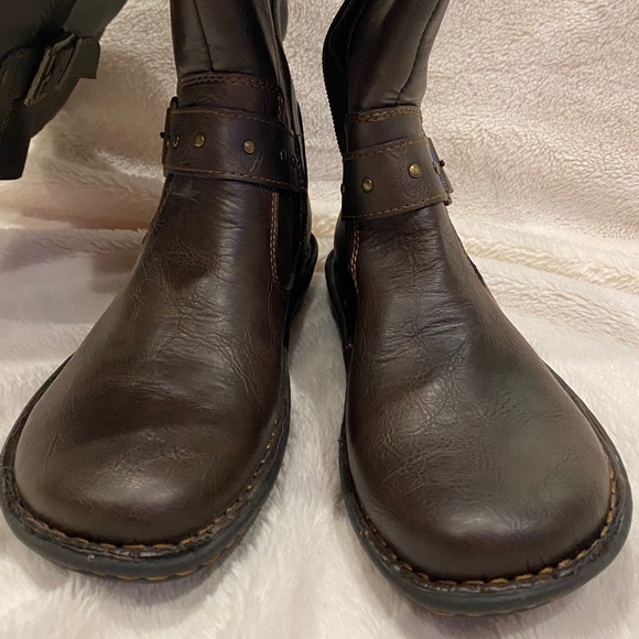 b.o.c by Born Concept Austin Brown Riding Knee-Hi Boots Wide Calf Sz 6 NWT/NWOB - Picture 3 of 9